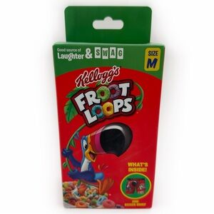 Froot Loops Cereal Swag Boxer Briefs Mens Size Medium Underwear Toucan Sam New